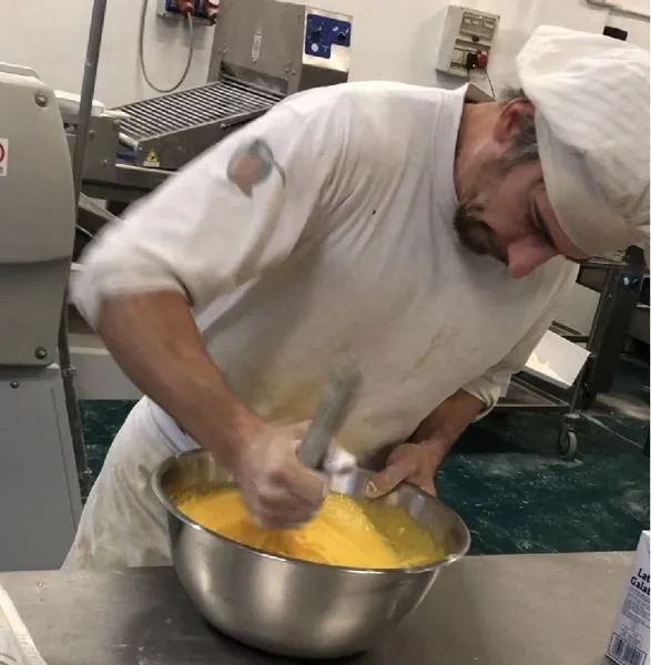 immagine Fabrizio e la crema fritta con vaniglia del Madagascar 1